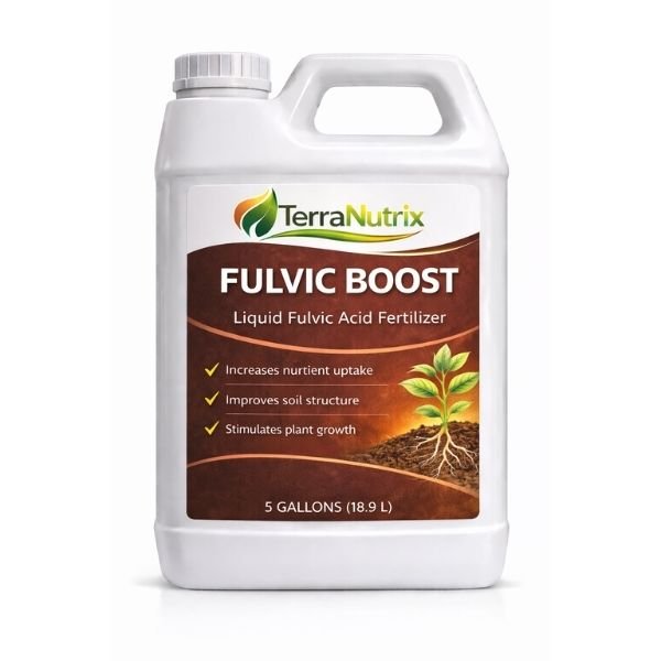 TerraNutrix FULVIC BOOST Liquid Fulvic Acid Biostimulant